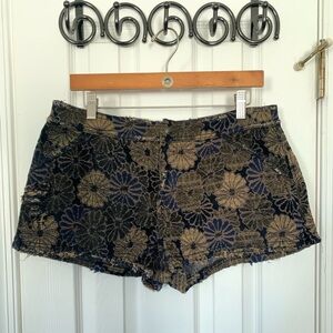 Y2K Vintage We The Free People Floral Tapestry Shorts